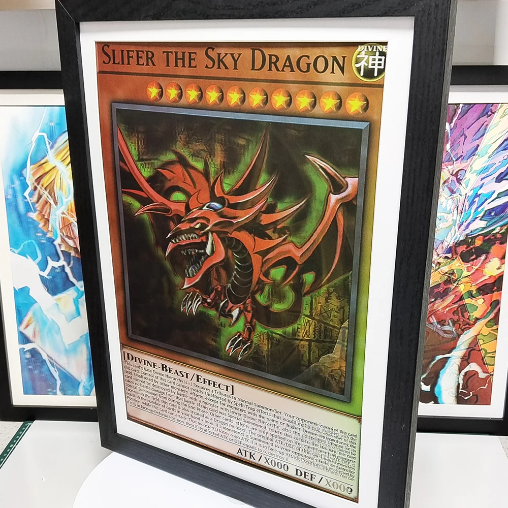 Anime Art Yu-Gi-Oh! Dragon Tormentor 3D Lenticular Posters Painting Home Decor(Without Frame)