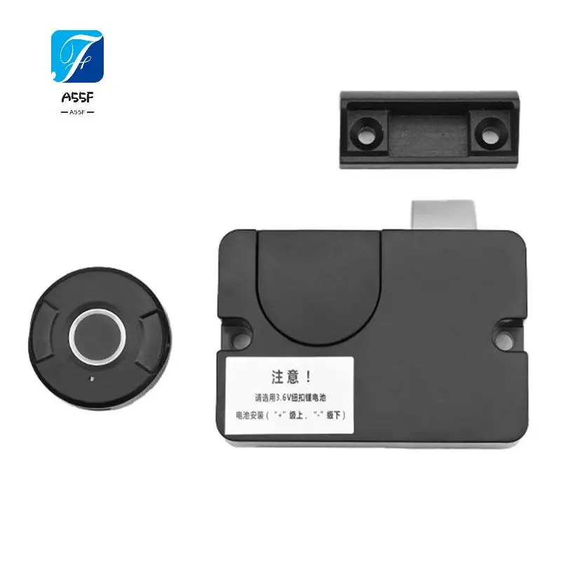 

A55F-Бесключевой электрический замок для ящика шкафа с отпечатками пальцев Замок для шкафа без ключа Умные замки для ящиков Дверной замок