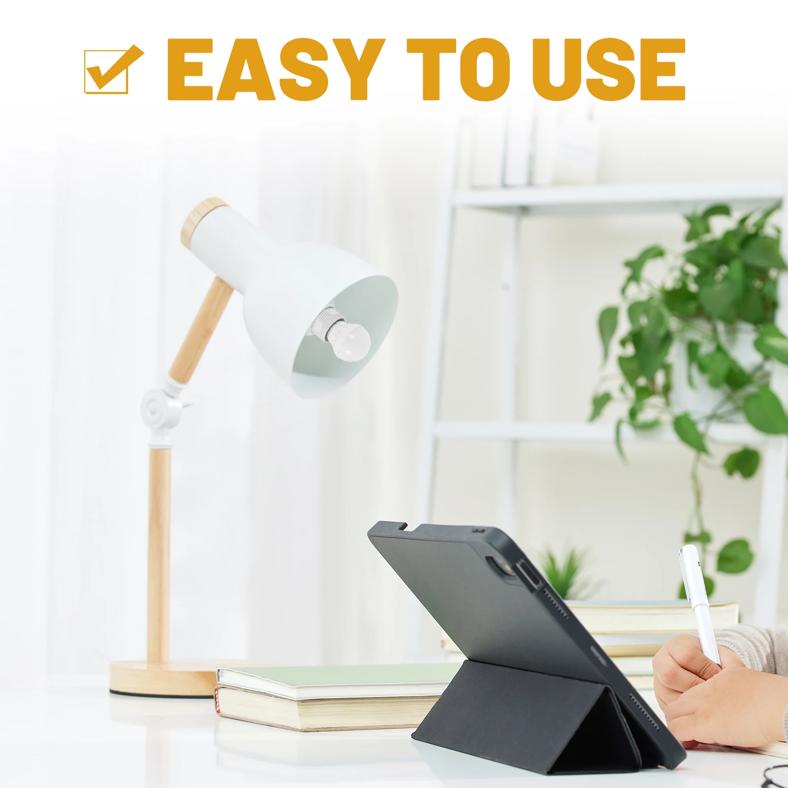 

Wooden Lamp Holder E27 Screw Base Durable Table Light Socket For Home Bedroom Cafe Study Desk Lamp Accessory Lighting Fixture