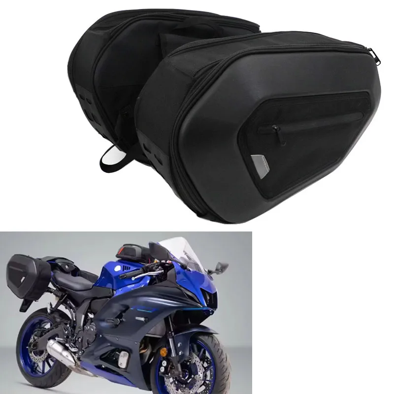 15-20L Luggage Saddlebag Set For Yamaha YZF-R7 YZFR7 2021 2022 2023 2024 Motorcycle Journey Traveling Bags Side Suitcase