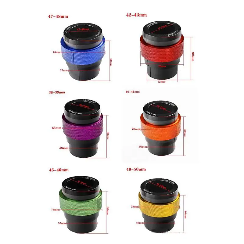 Nova Ferramenta CNC de 28-50MM para Instalação de Retentor de Óleo de Garfo Dianteiro de Motocicletas (Dirt Bike, ADV, Street, Enduro, MX) - 1 Peça