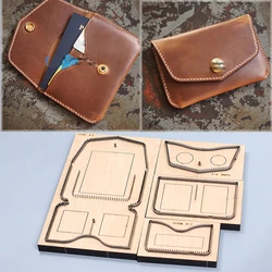 15x10cm Leather Craft passport carholder wallet cutting dies knife mold iron blade cutter