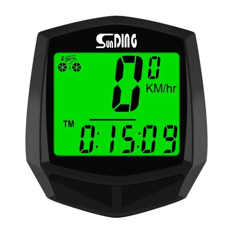 GPS Bicycle Computer Wired Speedometer Waterproof Bike LCD Computer Blue Tooth Cycling Speed Odometer Stand Outdoor Accessories