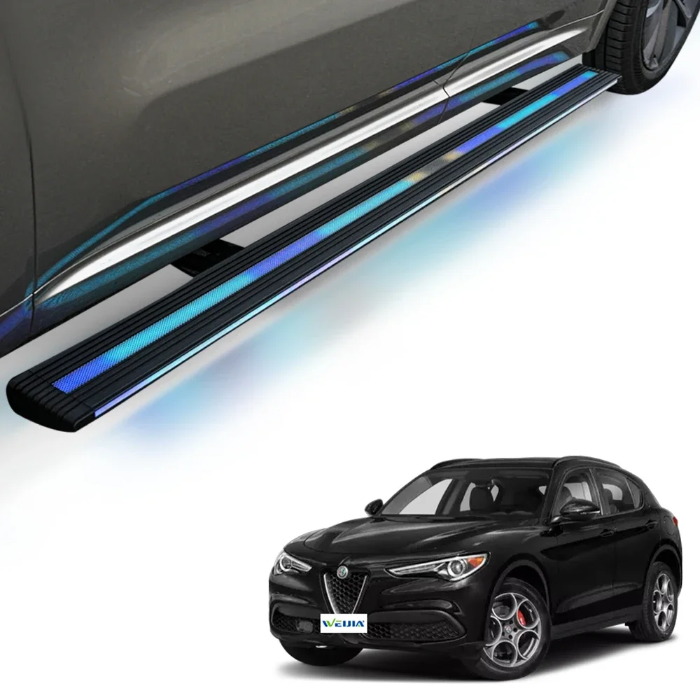 Electric Side Step For Alfa Romeo Stelvio Power Running Boards Car Automatic Pedal Factory Low Price Direct Selling Manufacturer