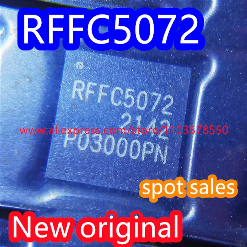 1PCS  New original RFFC5072TR7 RFFC5072TR13 packaged QFN32 voltage controlled oscillator IC chip RFFC5072