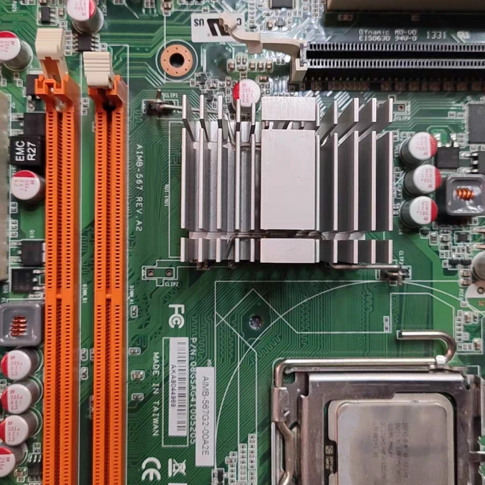 

Для материнской платы промышленного компьютера Advantech AIMB-567G2-00A2E с двумя портами AIMB-567 REV.A2