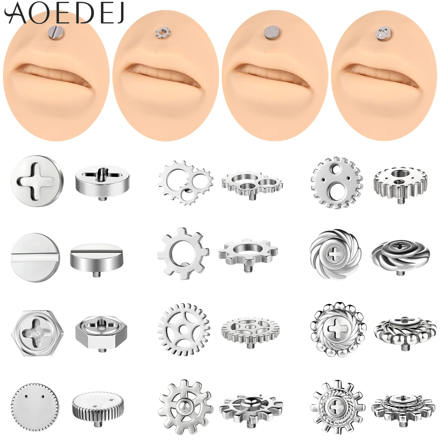 Aoedej 1 Pair 16G S…