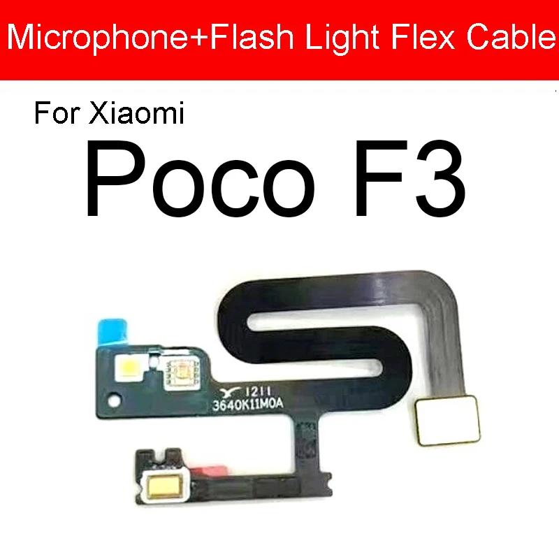 Flashlight Proximity Sensor Ambient Flex Cable For Xiaomi Poco F3 F2 M3 X3 Pro X3NFC For POCO F1 Led Notification Light Flex