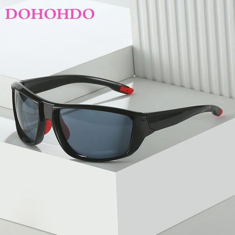 DOHOHDO New Sunglasses For Men Women Trendy Luxury Designer Cycling Sun Glasses Shades Eyewear Glasses Y2k Gafas De Sol Hombre