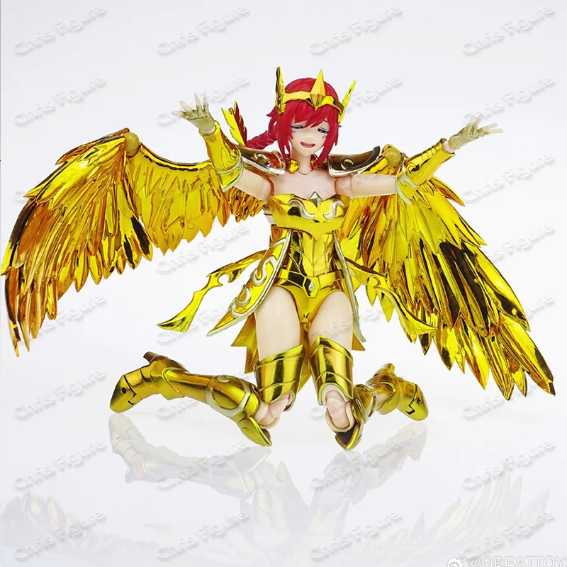 

In Stock GT (Great Toys) Saint Seiya Myth Cloth EX Sagittarius Yvette Holy Cloth, Female Saint Articulated Action Figure