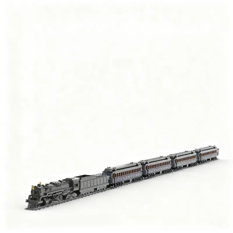 8896pcs MOC Polar Express Complete Set Model Building Blocks Toys Architecture Christmas Gifts Birthday Idea Brick Education DIY