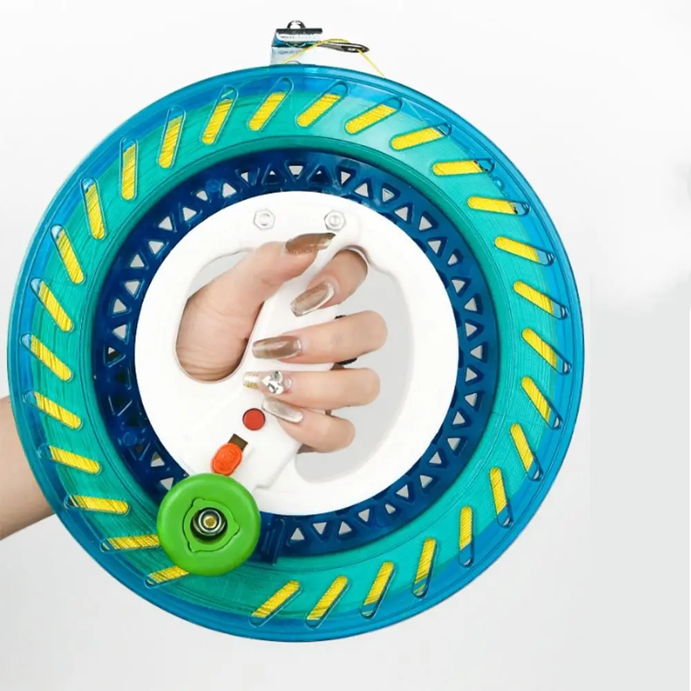 

150/300/400/500M Kite Reel Winder with Line Professional Plastic Flying Tool Kite Reel Durable Twisted String Line