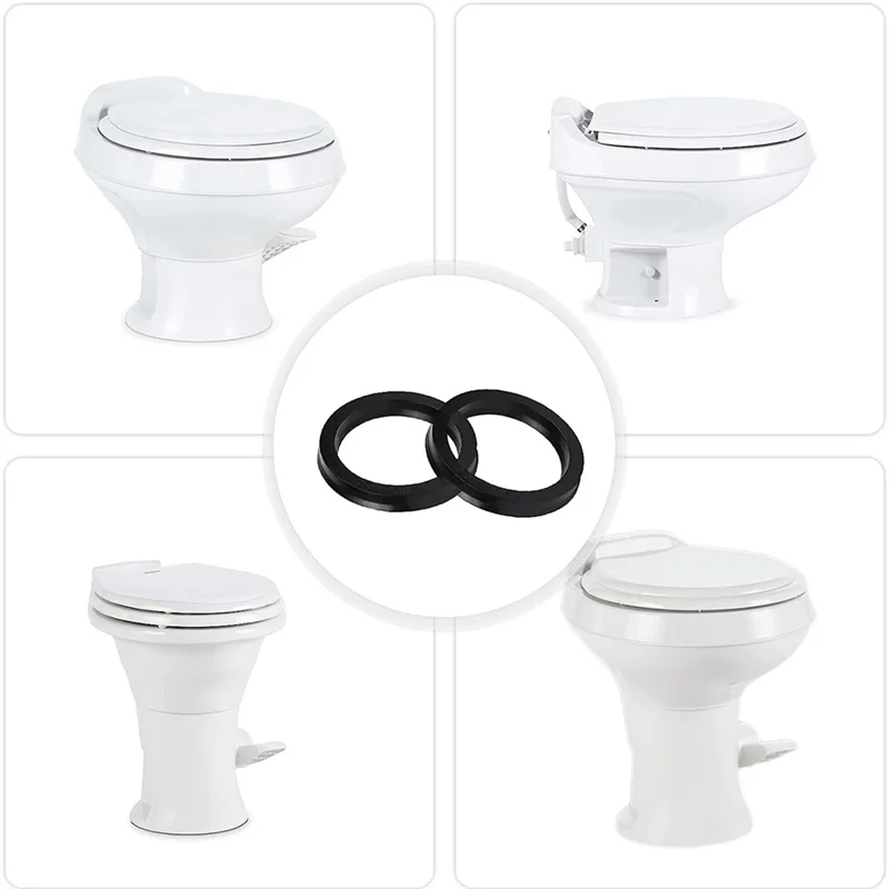 Piezas del kit de sello de inodoro RV para 385311652   Kit de sellado para inodoro RV y 385311658   Sello de descarga para inodoro RV, para inodoro Dometic 300/310/320 RV