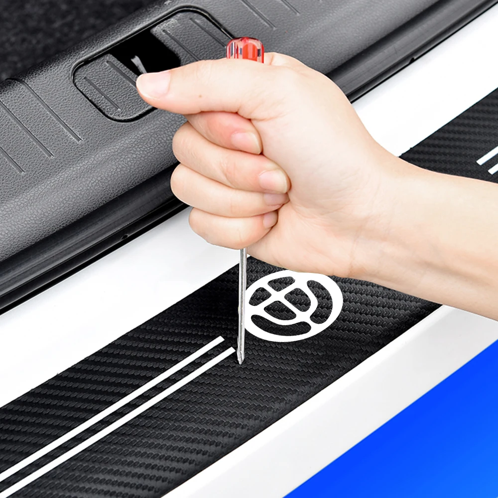 Car Sticker Door Carbon Fiber Trunk Decoration for Brilliance China  Auto Accessories