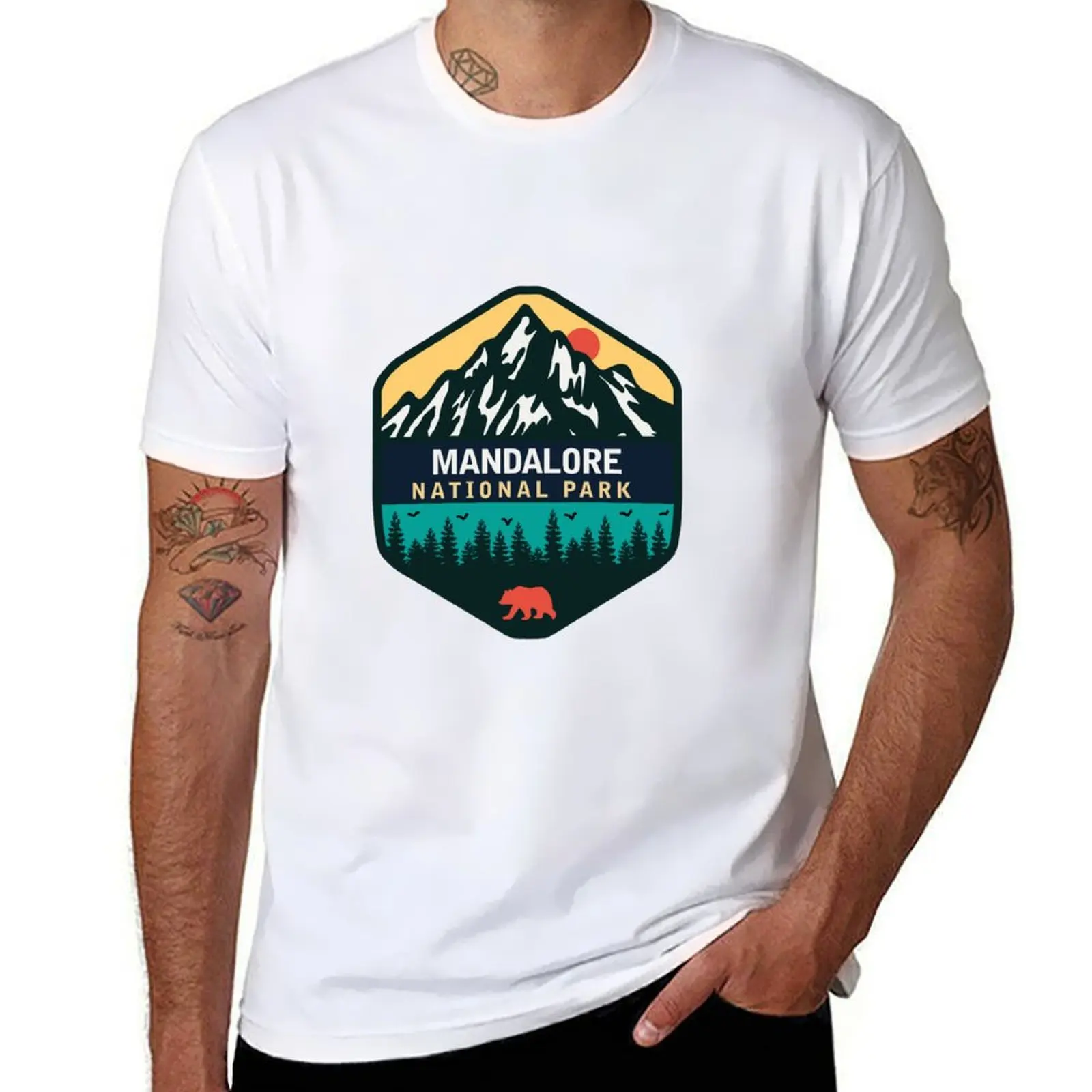 

Mandalore national park T-Shirt t shirt man plain t shirts for man graphic funny man graphic t shirt T-shirt