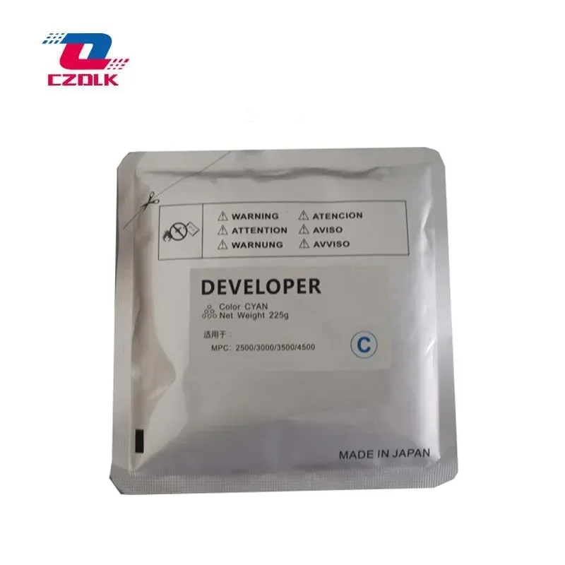 1pcs X New compatible Mpc 2500 Developer for Ricoh MPC2500 MPC3000 MPC3500 MPC4500 4pcs/set 225g/pc Toner Powder