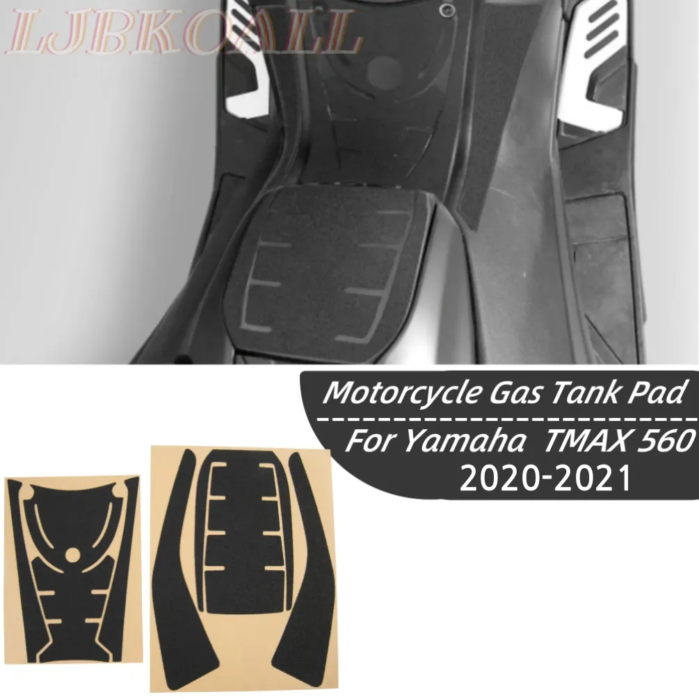 

TMAX560 Gas Tank Pad Stickers For Yamaha TMAX 560 2020 2021 Motorcycle Knee Grip Kit Pad Anti Slip Tank Decals Propection