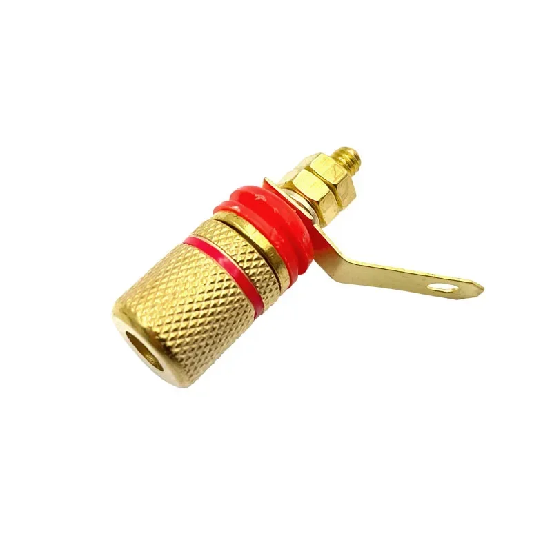 20Pcs Gold-plated 4MM Banana Plug Socket Binding Post Speaker Terminal Audio Terminal