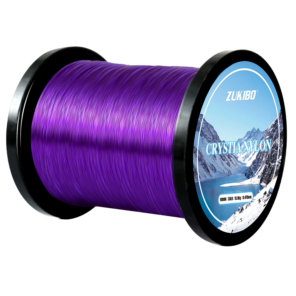 Zukibo 3000M Crystal Nylon Line Japan High Quality Monofilament Fishing Line Super Strong Nylon Line Fast Sinking Line Fly Line