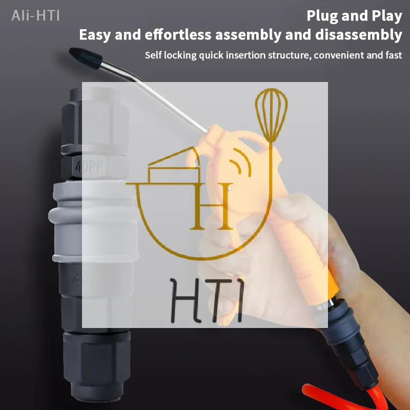 Quick Connect Adapter Compressor Pneumatic Fittings 8/10/12mm Pneumatic Self-locking Quick Connector C-Type Self-locking