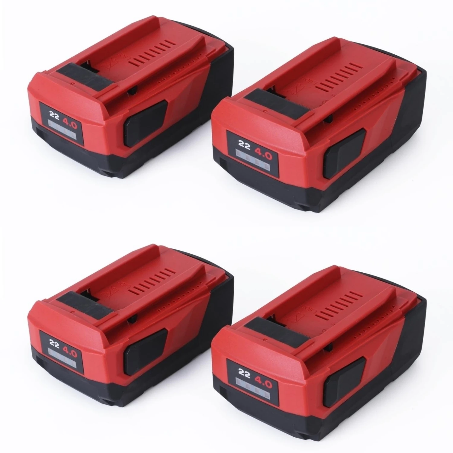 4Units New 22V 4.0Ah Lithium-Ion Battery for Hilti 18V 21.6V 22V Cordless Power Tool Drills Drivers for Hilti 22V Battery Tool