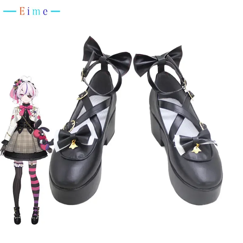 

Maria Marionette Cosplay Shoes Halloween Carnival Boots VTuber Cosplay Prop PU Leather Shoes Custom Made