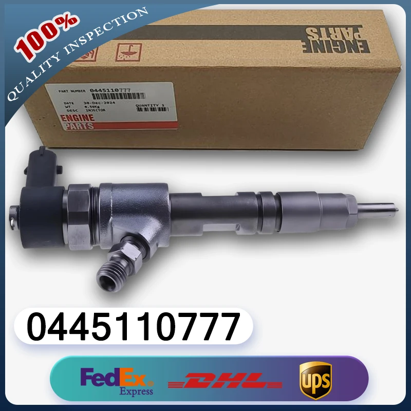 

Fuel Injector 1J801-53051 1J801-53052 0445110777 for Kubota V2403 D1803 Engine KX040-4 L3301F L3901F L4701F MX5200F MX4800H