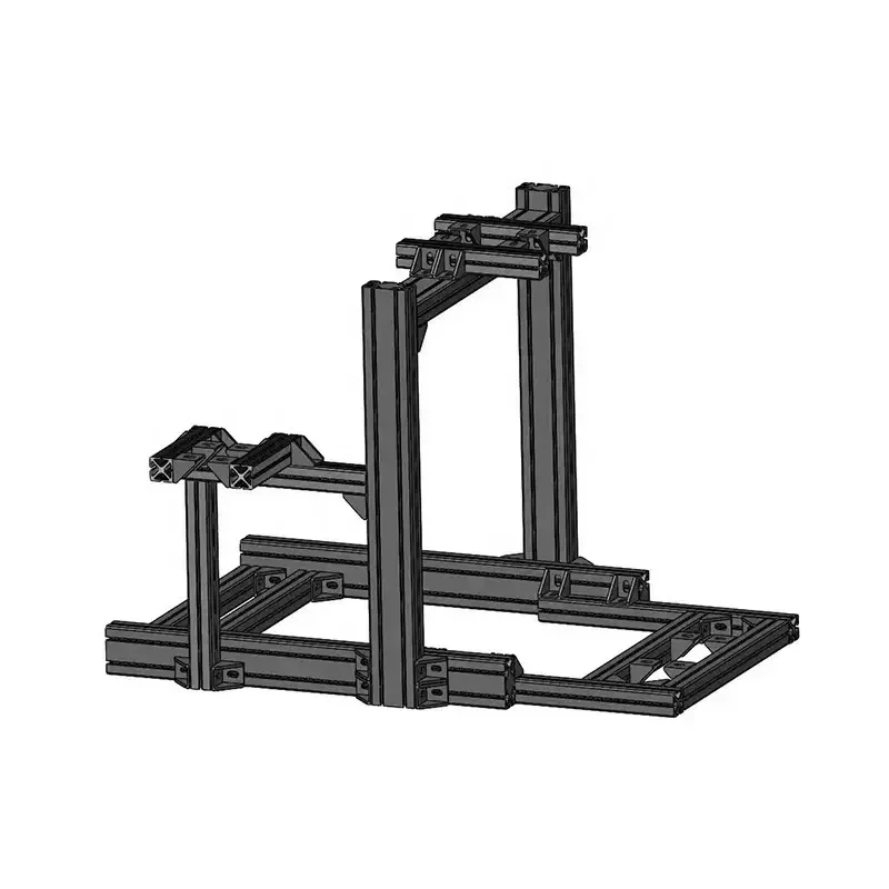 Gaming Accessories Complete Sim Racing Bundled Cockpit with Seats Sport Platform Direct Drive Wheels and Pedal Stand view 5