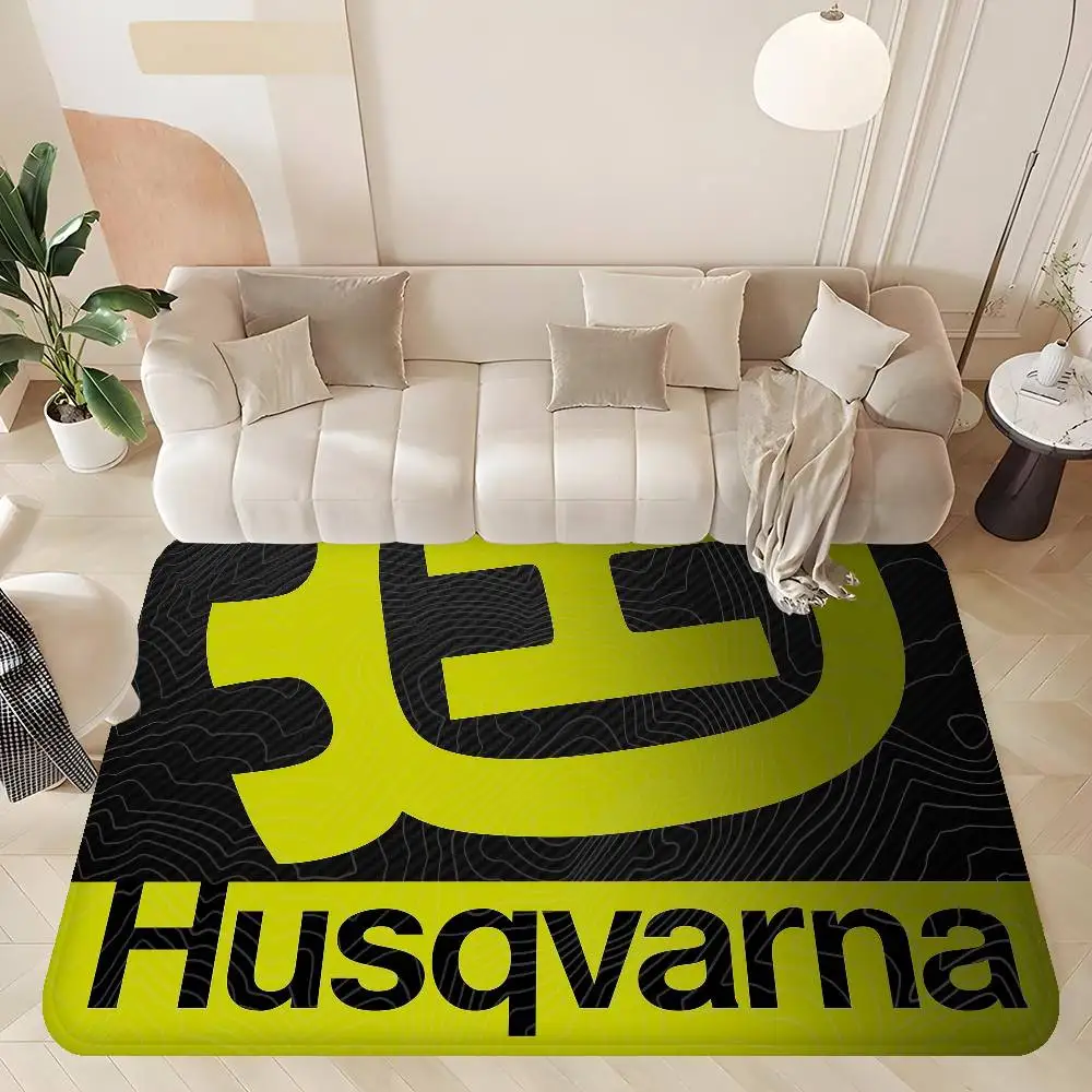 H-Husqvarnas Logo Room Mats Nordic Style Home Doormat Bathroom-Toilet Mats Bedroom Hotel Decor Mat view 5