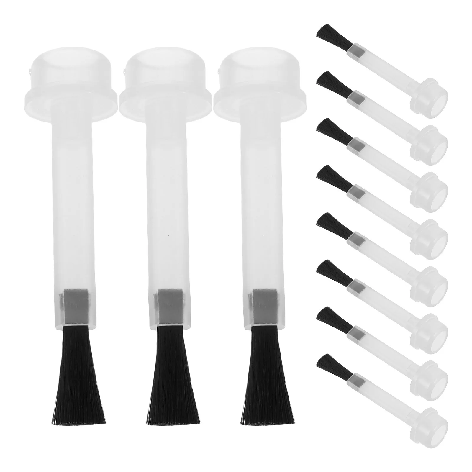 50Pcs Nail Manicure Brush Set for Water-Based Polish Gel and Nutrient Oils Precision Application Salon Home Use