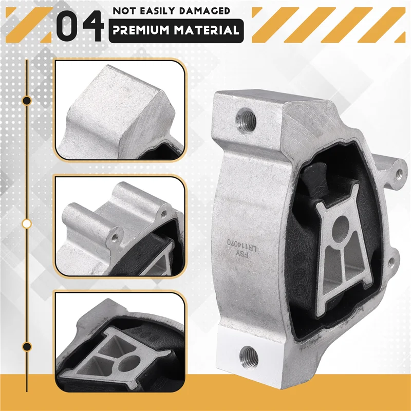 

Premium Engine Bracket Insulation Mount Fixing LR114070 For Land Rover Discovery Sport L550 Range Rover Evoque L551 K8D26H051AA
