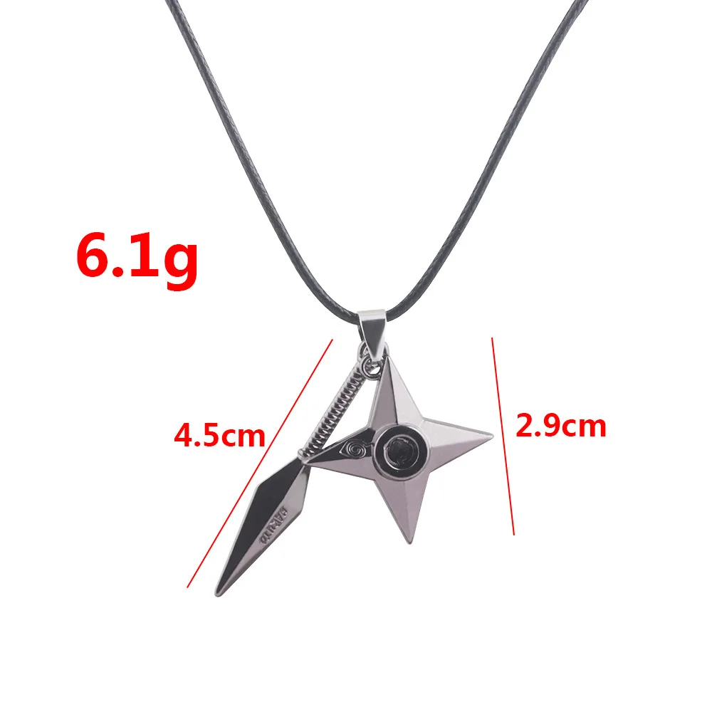 Anime Ninja Tools Keychain Anime Props Kunai Shuriken Metal Model Pendant Keychain For Women Men Fans Cosplay Jewelry Charm Gift view 6