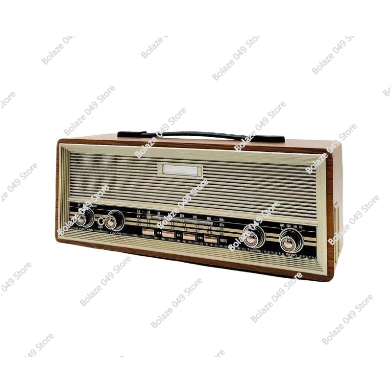 

Ретро ностальгическое настольное стерео радио FM средней волны коротковолновая Bluetooth-колонка стерео карта