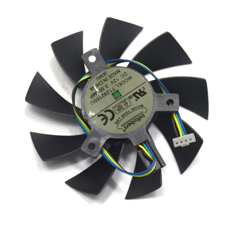 New 85mm Two Ball Bearing Cooler Fan Replacement For Sapphire Pulse RX 560 4GB GA91S2M Graphics Video Card Cooling Fan