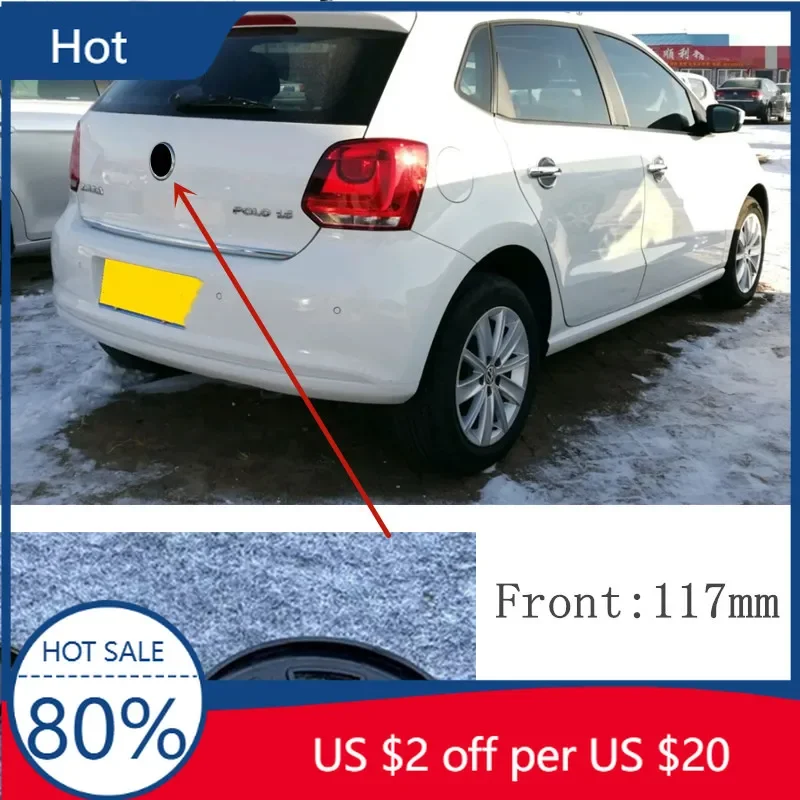 

Наклейки на клапаны дисковых колец для Volkswagen VW, новые, 117 мм, 110 мм, сменные, для передней решетки и эмблемы на крышку багажника