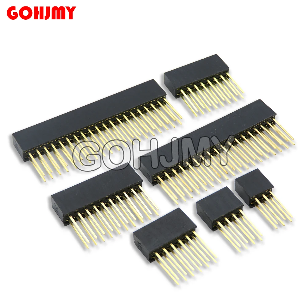 10PCS 2.54Mm Double…