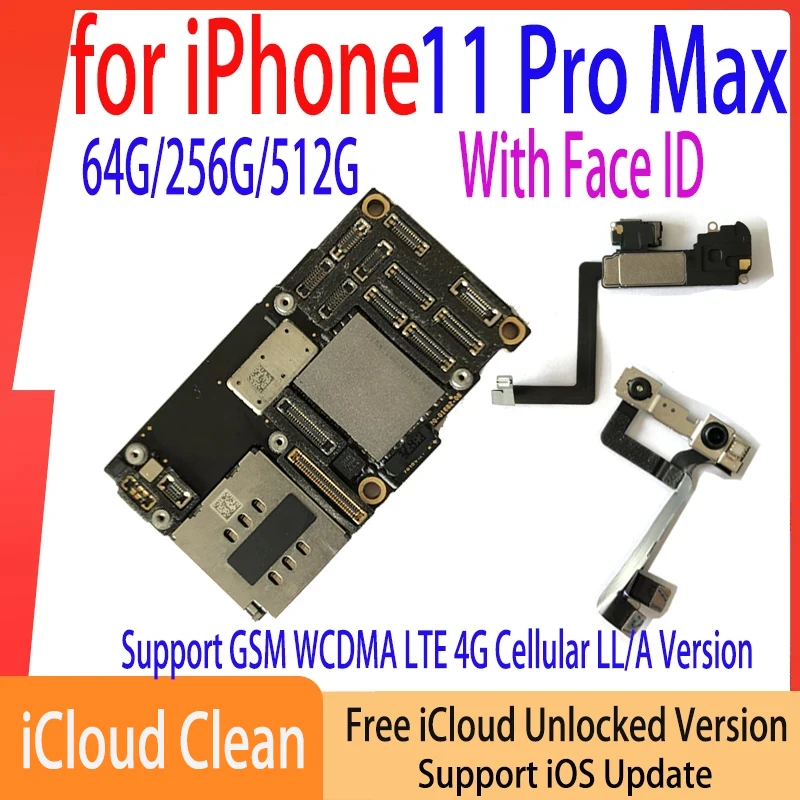 Full Function Motherboard for iPhone 11 Pro Max 11 Pro 11 Tested