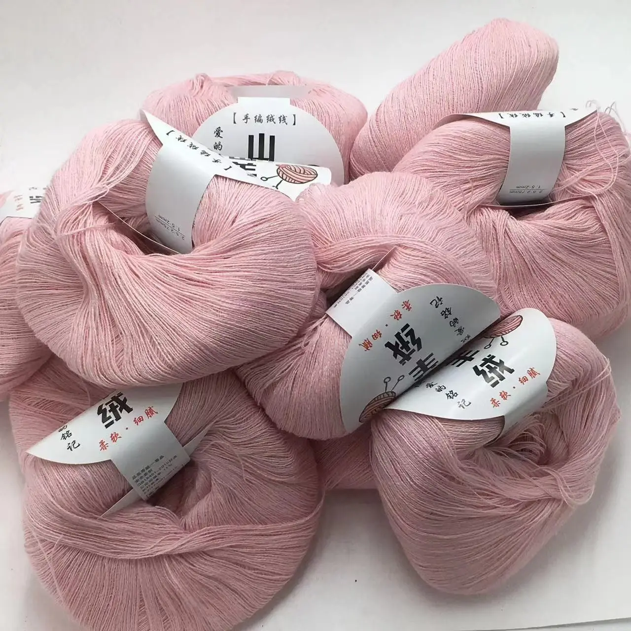 

Набор для рукоделия: Пряжа ручной работы из кашемира для женских шарфов, свитеров и вязаных изделий в стиле бойфренд, чистая шерсть для DIY, аксессуары для вязания