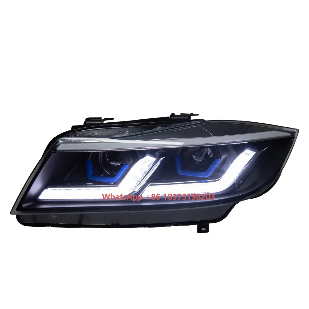 

New for 3 Series E90 Headlight Assembly 12V Bi-Xenon LED Daytime Running Lights 2005-2012