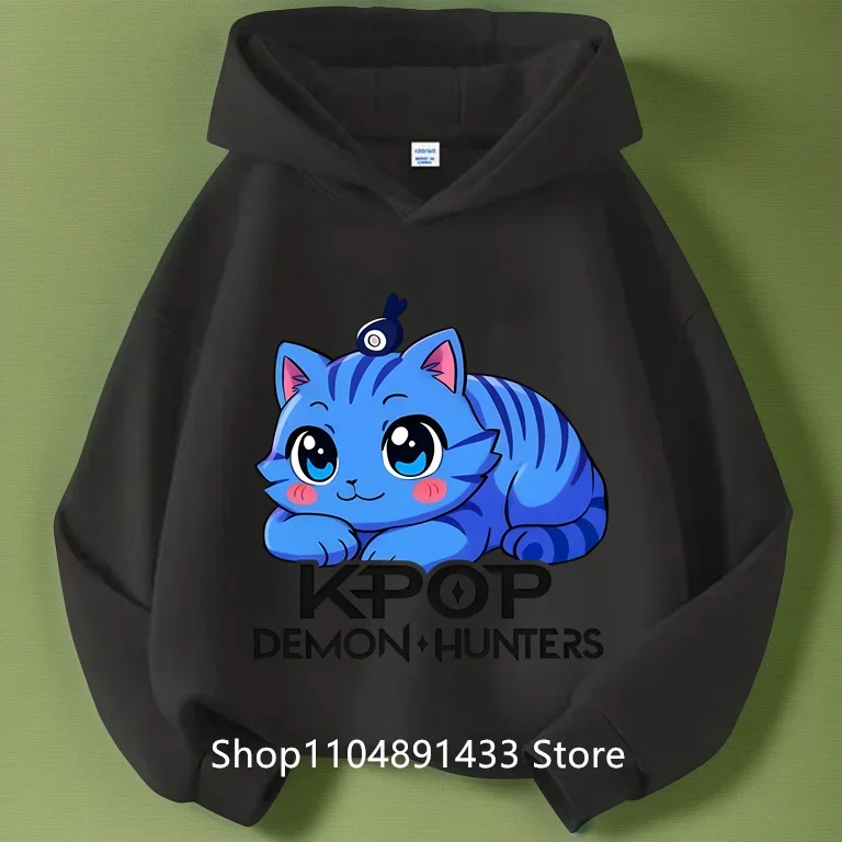 Filles-Modus Sweat-Shirt Dioxyontracté Film Aldult K-Pop Deguass Chasseurs Haut's à Capuche En Bas – Heritage Fille Vêtement