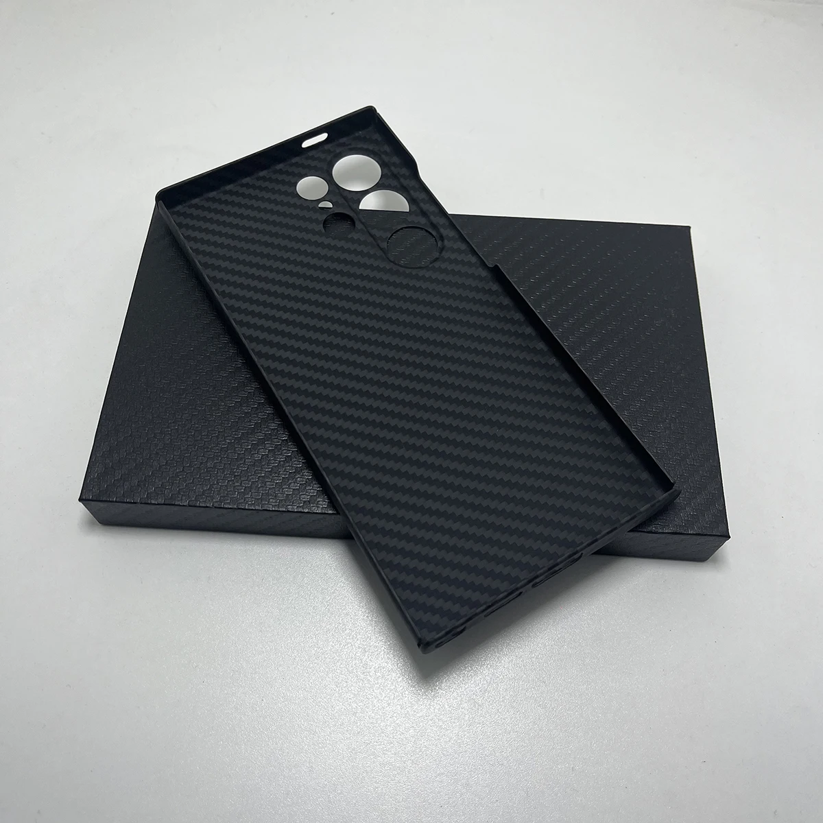 Real Carbon Fiber for Samsung Galaxy S25 Ultra Case Thin Light  Fine Hole Aramid for Galaxy S25 Ultra Carbon Phone Cover