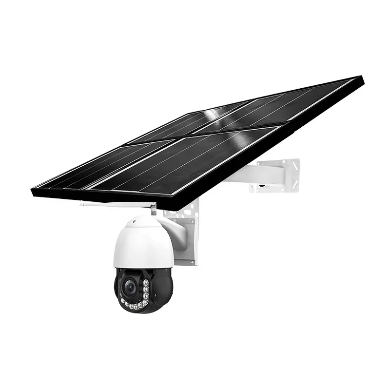 

Hot sale 4g high speaker ptz outdoor camera cctv surveillance camera with solar panel