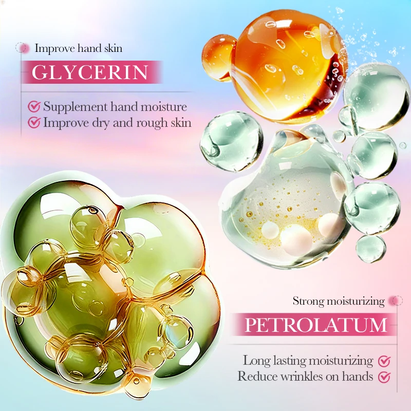 BIOAQUA العسل الخوخ كريم اليد ترطيب مغذي مكافحة الشيخوخة المضادة للتجاعيد كريمات تبييض الأيدي منتجات العناية بالبشرة