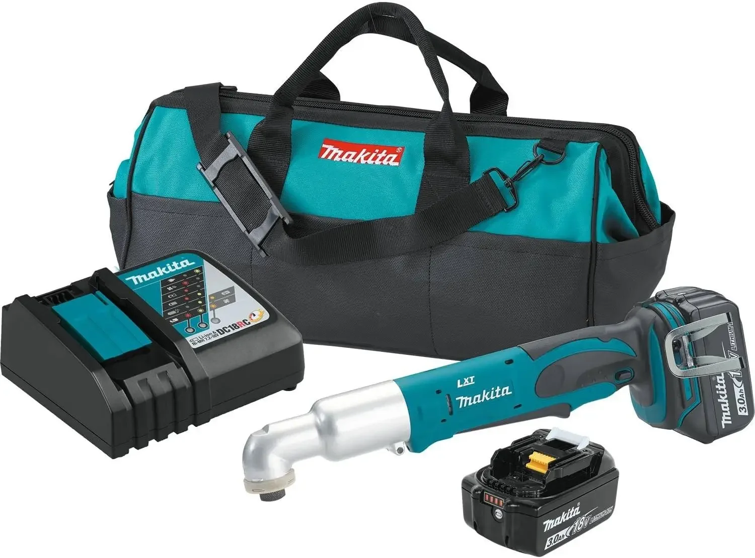 Makita XLT01 18V LXT Lithium-Ion Cordless Angle Impact Driver Kit