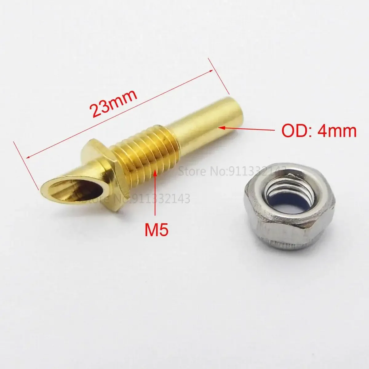 1/2/5/10pcs option RC Boat MONO Marine M5 Water Cooling Nipple Water Pick up Inlet Stern Nozzle