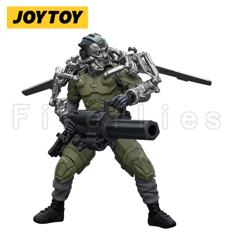 JOYTOY-figura DE ACCIÓN DE 1/18 pulgadas, paquete de promoción de constructor del ejército anual, modelo de juguete de Anime 25-31, 3,75