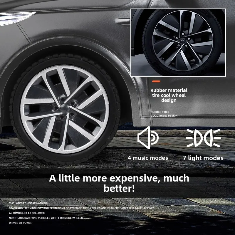 Coche de control remoto 2,4G simulación de estacionamiento automático efecto de sonido deriva coche de juguete eléctrico ideal modelo Xiaomi regalo para niños