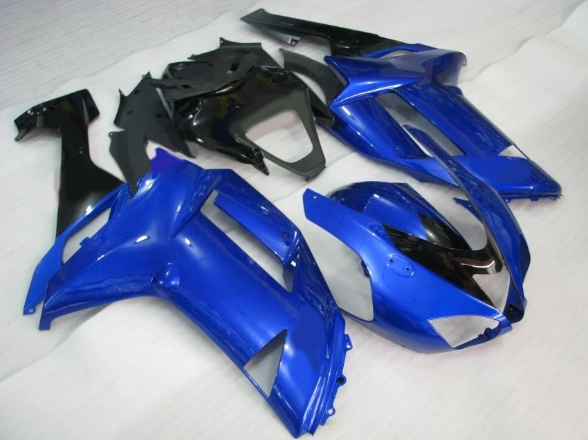 Best selling Fairing kit for Kawasaki Ninja ZX6R 07 08 year  Mold ZX-6R 2007 2008 fairings set  gloss blue