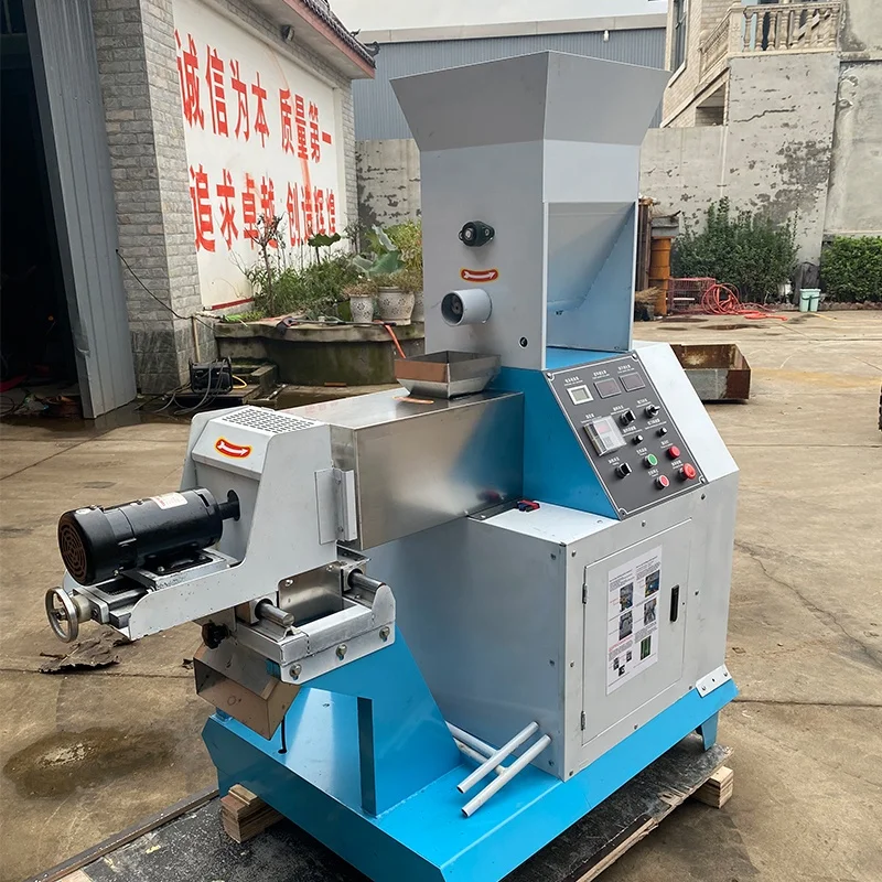 動物飼料押出機設備 飼料加工機 犬猫ペットフード製造機 飼料ペレット生産ライン