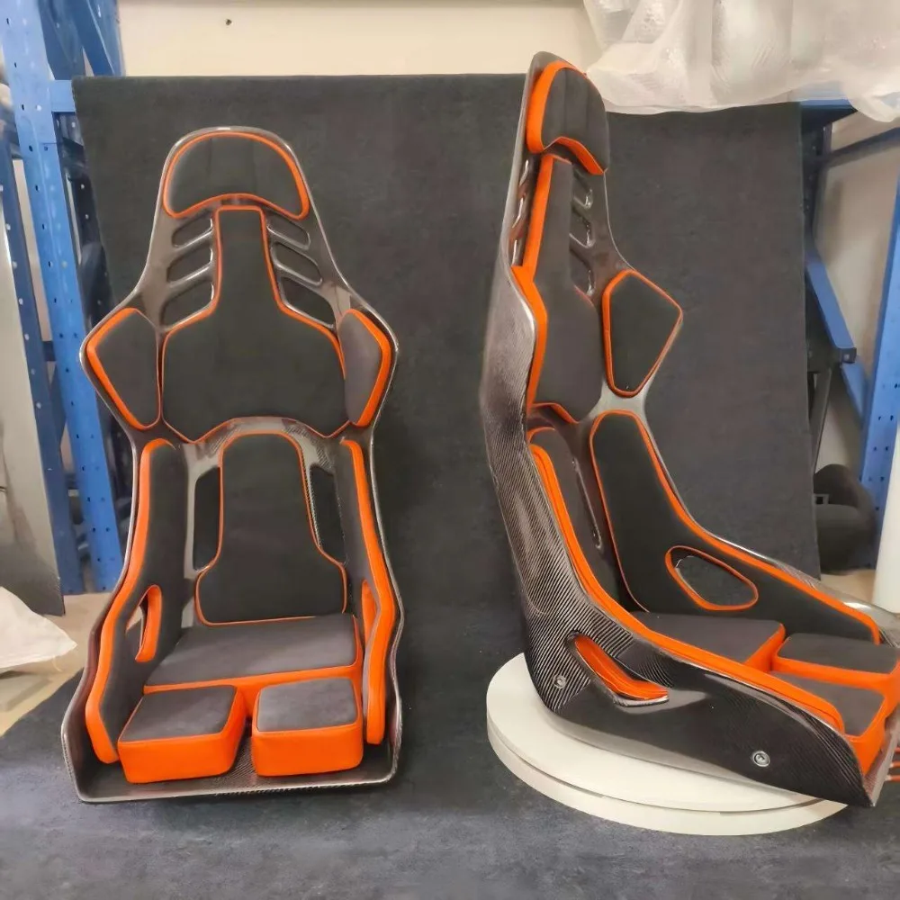 Factory Direct Recaro Seat With Memory Foam Reclinable Bucket Seats for Racing Car